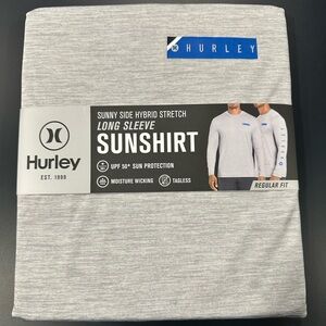 NWT Hurley Long Sleeve Shirt Sun Blocking Never Opened Large